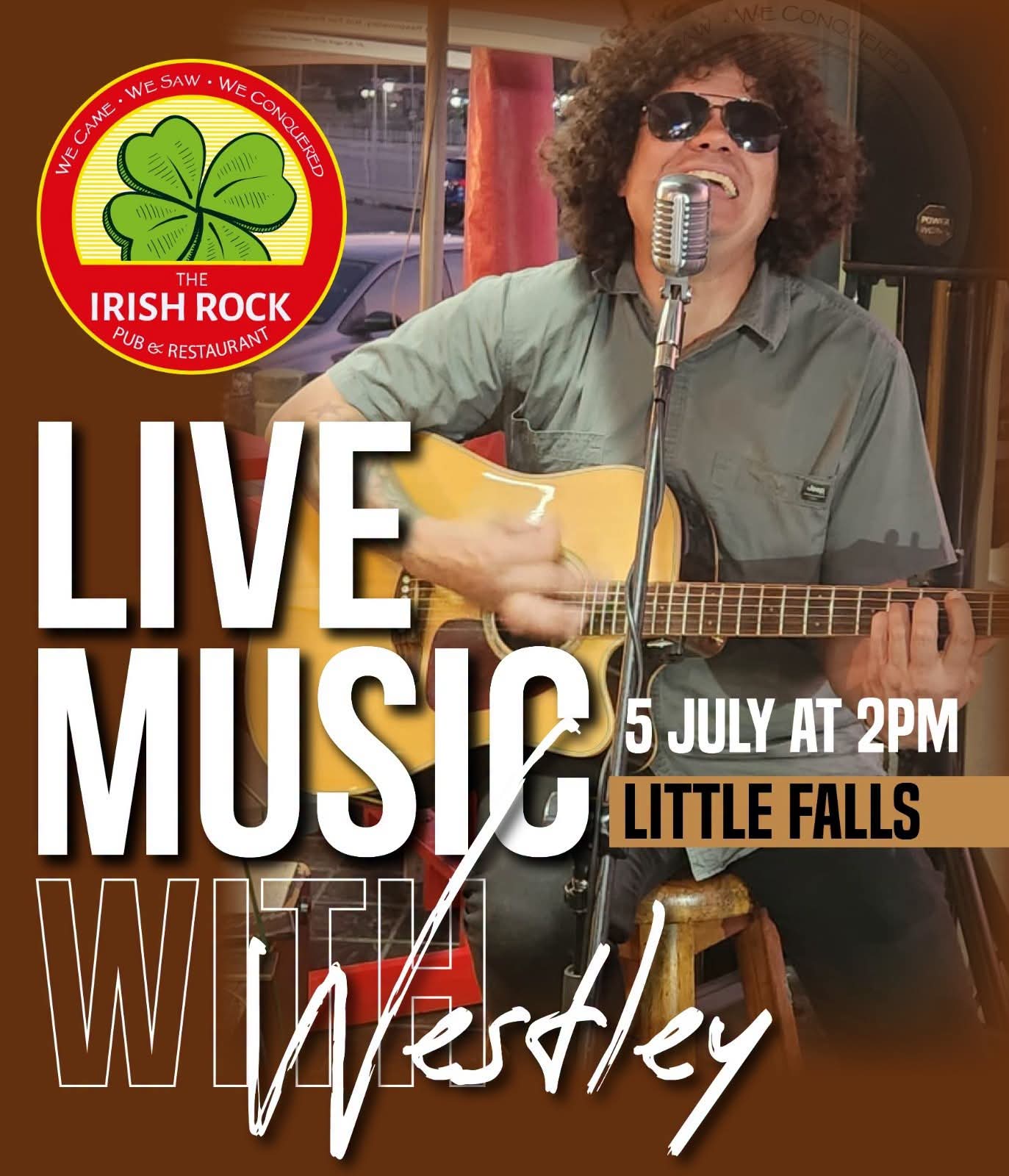 Westley @ The Irish Rock, Little Falls 5 Jul