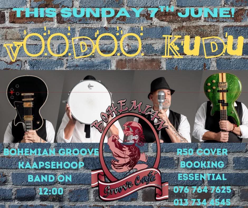 Voodoo Kudu @ Bohemian Groove Kaapsehoop Band