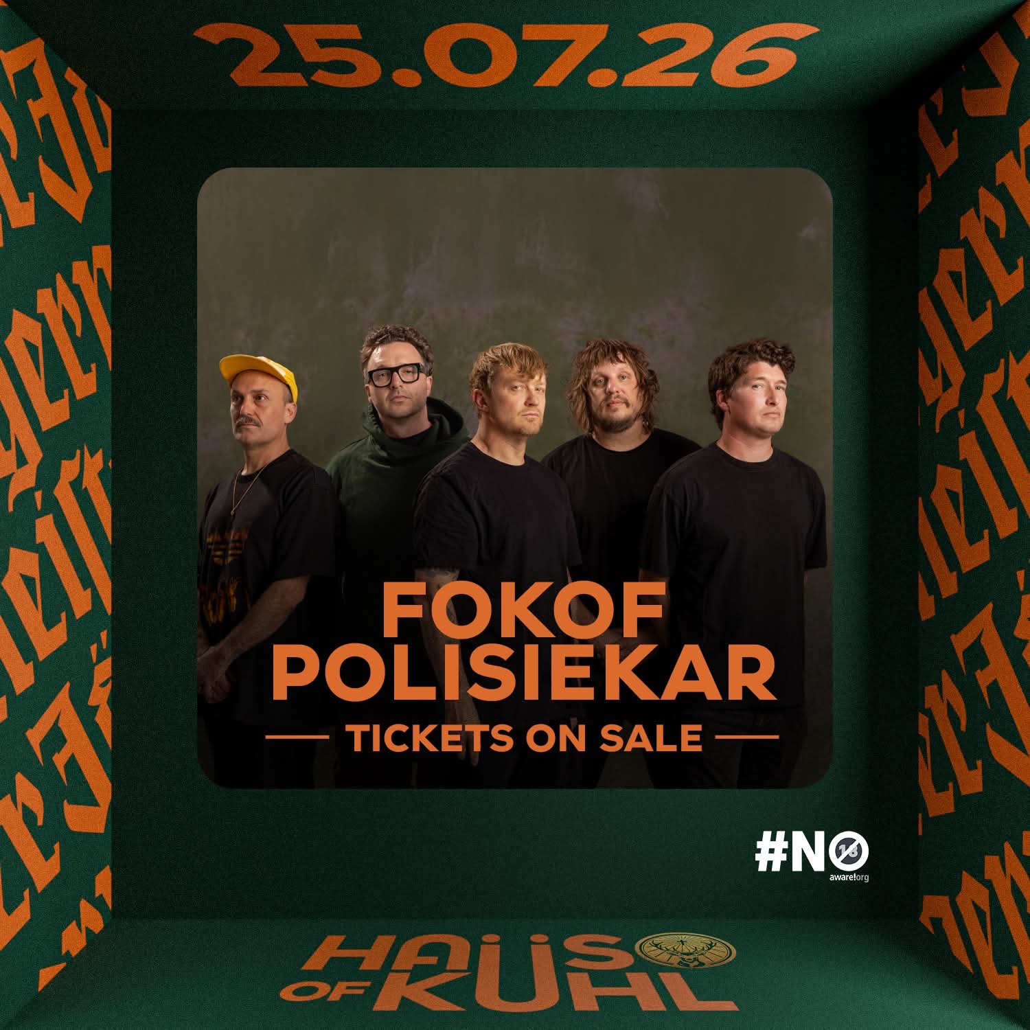 Fokof Polisiekar @ Haus of Khul 25 July - Image 1
