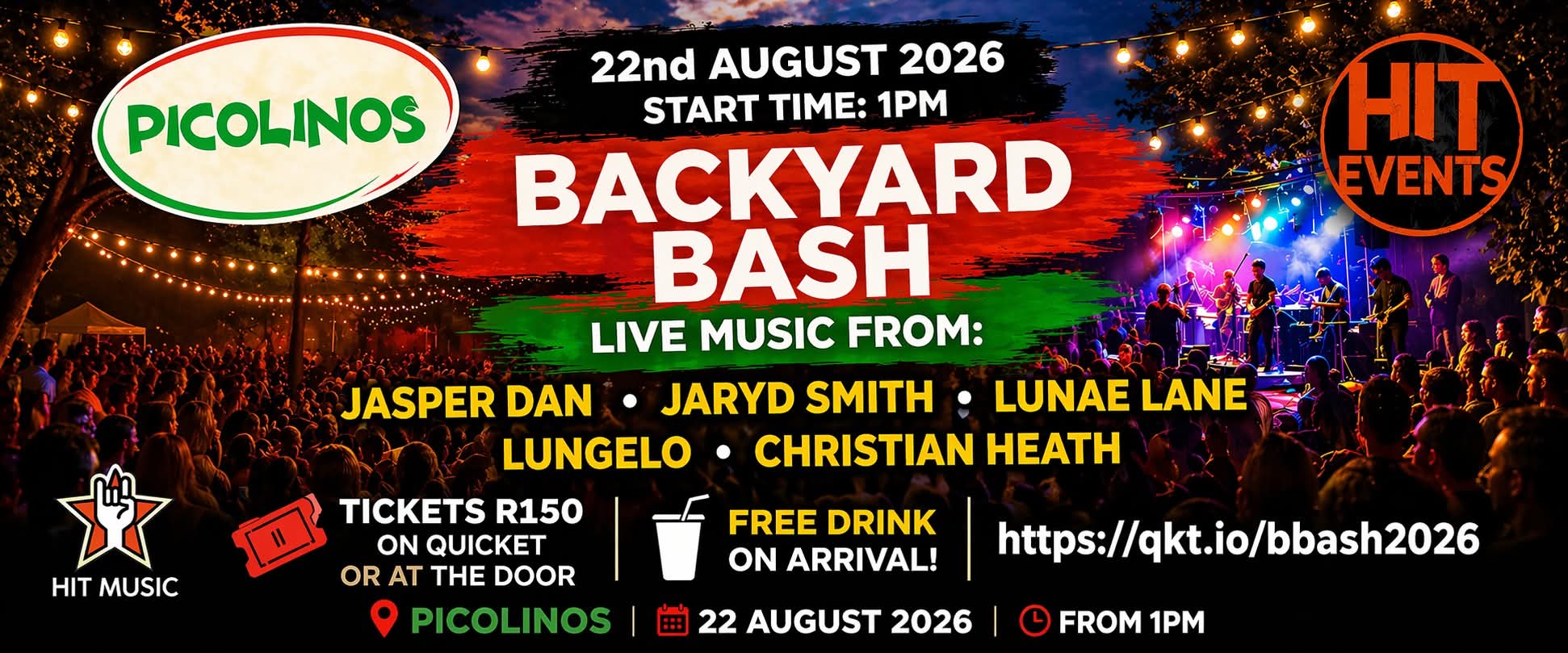 Backyard Bash # Picolinos 22 Aug