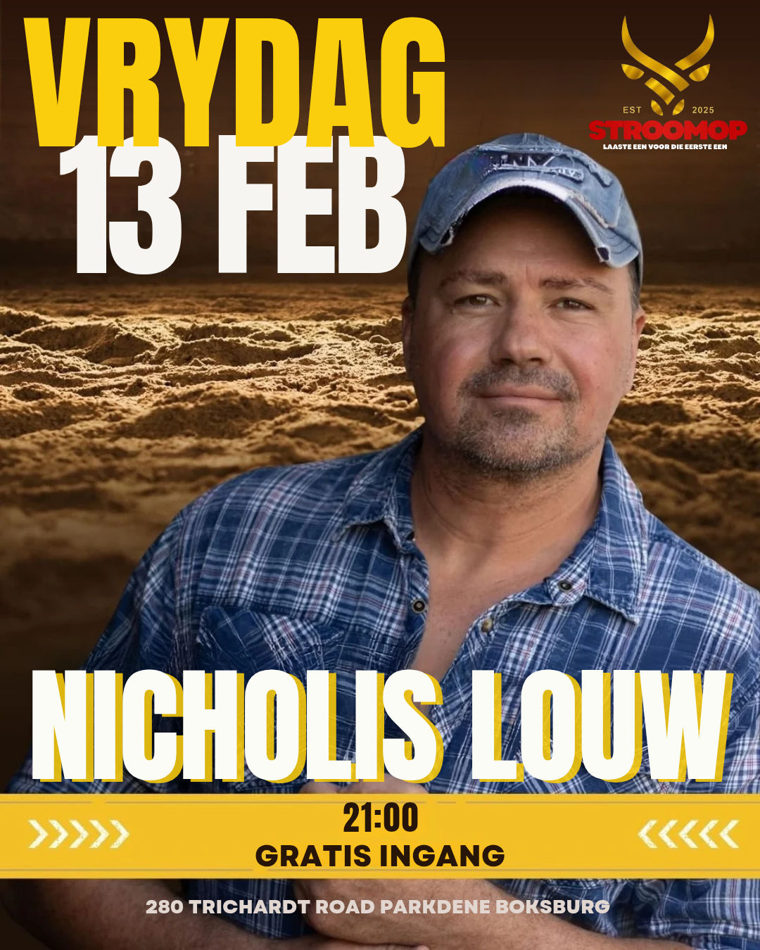 Nicholis Louw @ Stroomop Boksburg 13 Feb