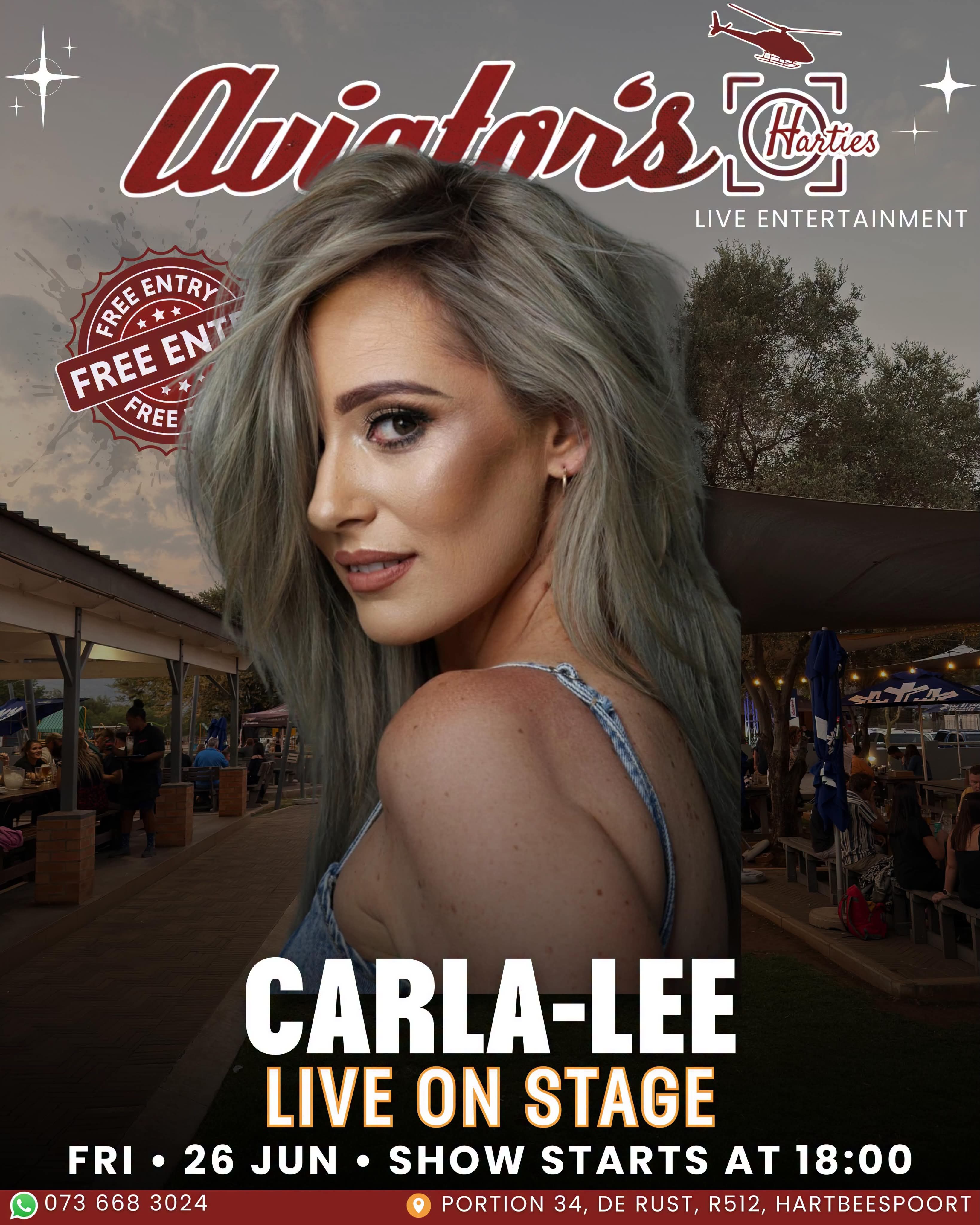 Carla Lee @ Aviator's Harties 26 Jun