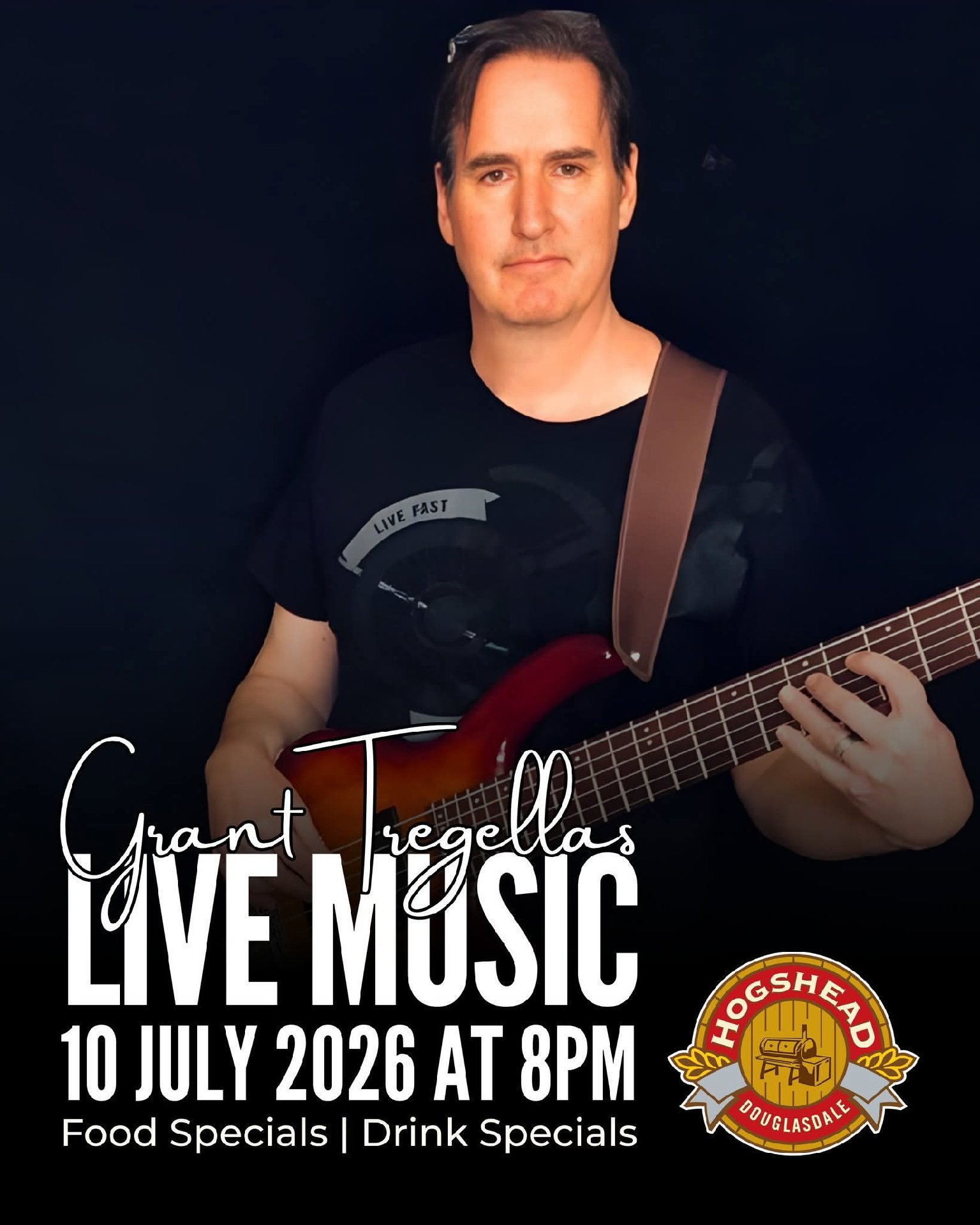 Grant Tregellas @ Hogshead Douglasdale 10 Jul