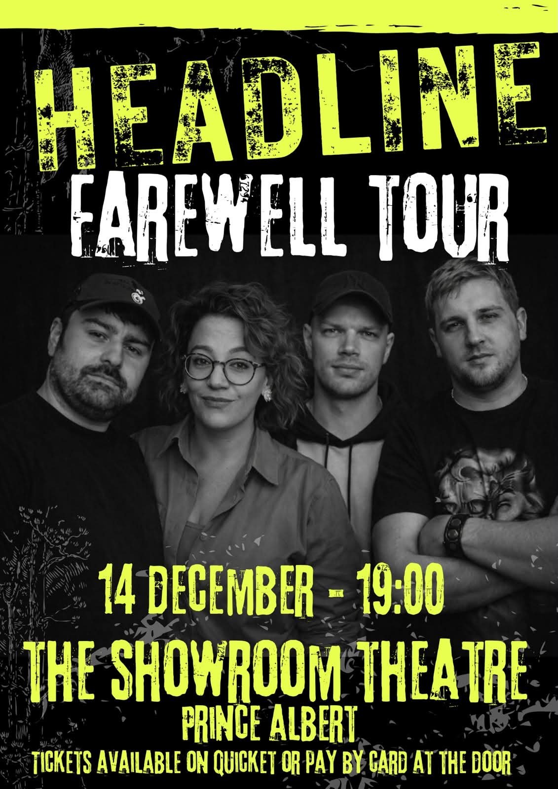 Headline @ The Showroom Theatre 14 Dec