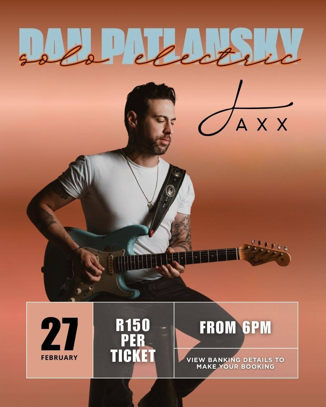 Dan Patlanski @ Jaxx Restaurant 27 Feb