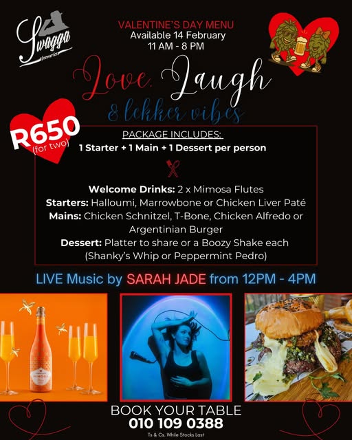Valentine’s Day at Swagga is sorted!