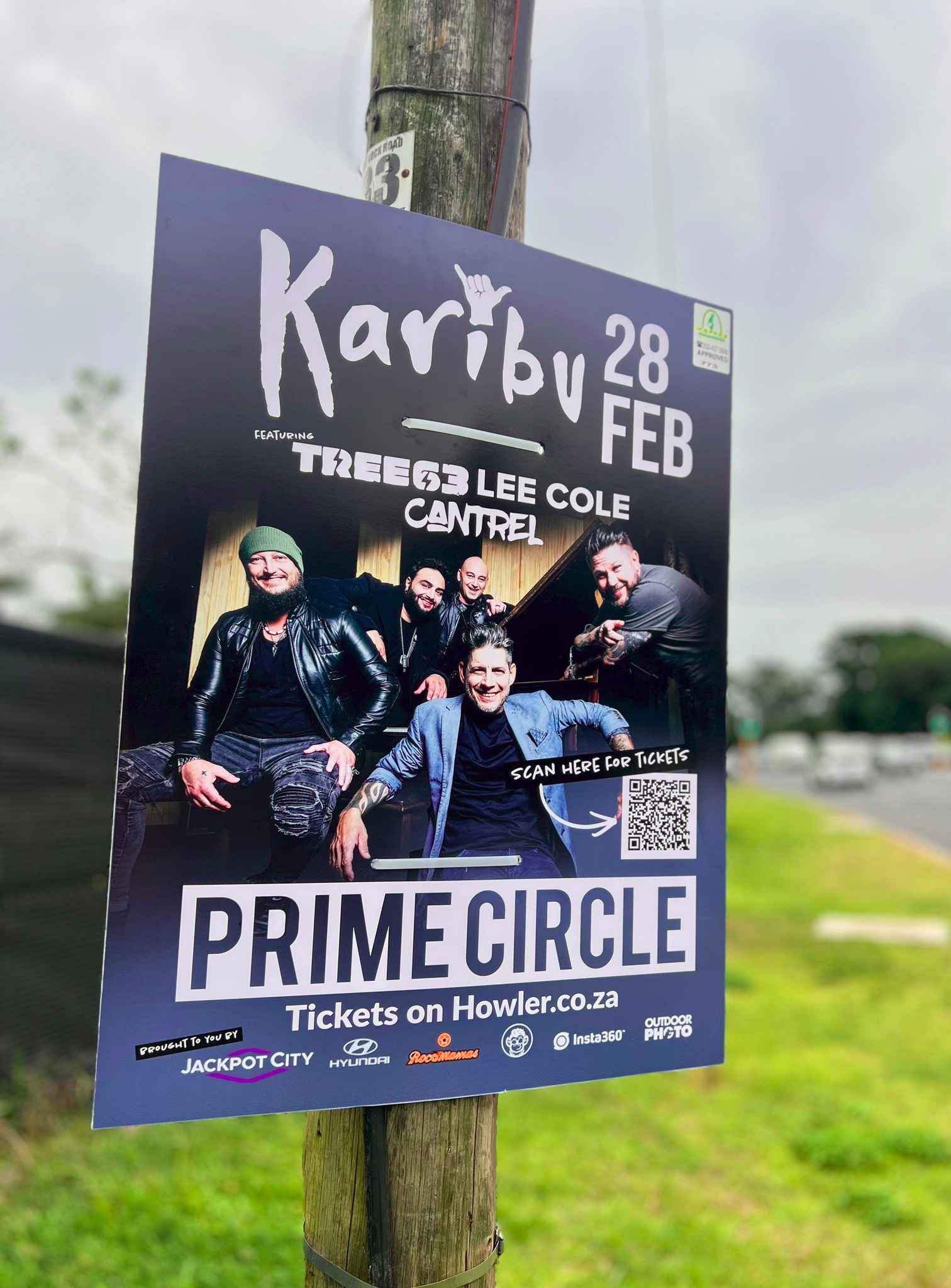 Prime Circle, Tree63, Lee Cole, Cantrel @ Karibu 28 Feb - Image 1