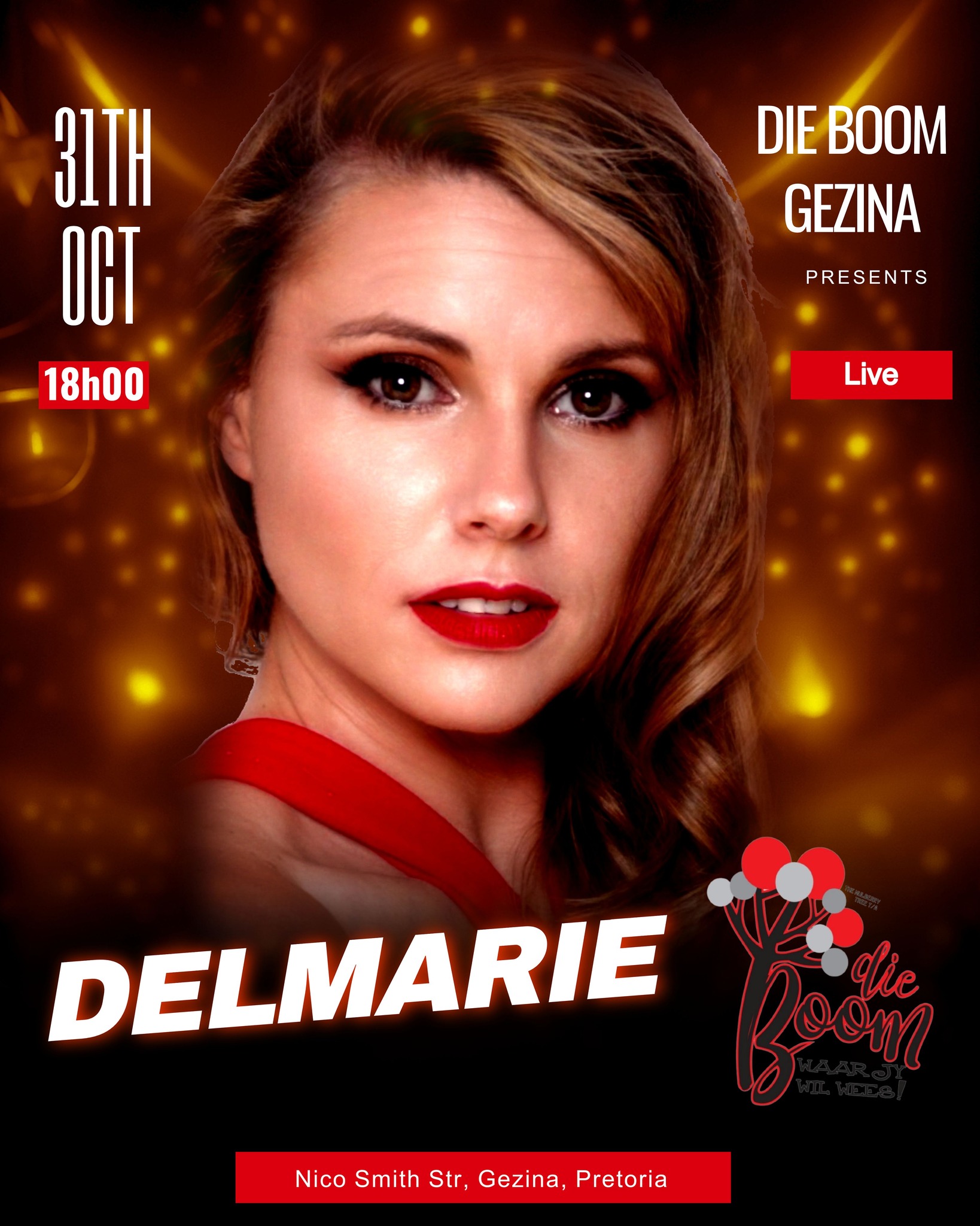 Delmarie @ Die Boom Gezina 31 Oct - Image 1