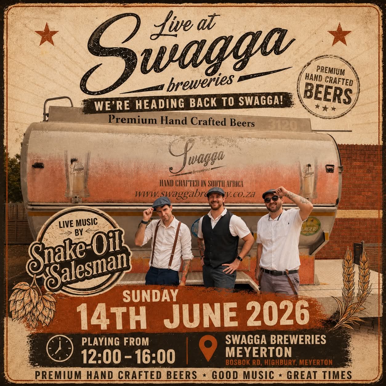 Swagga Breweries: Snake-Oil Salesman 14 June