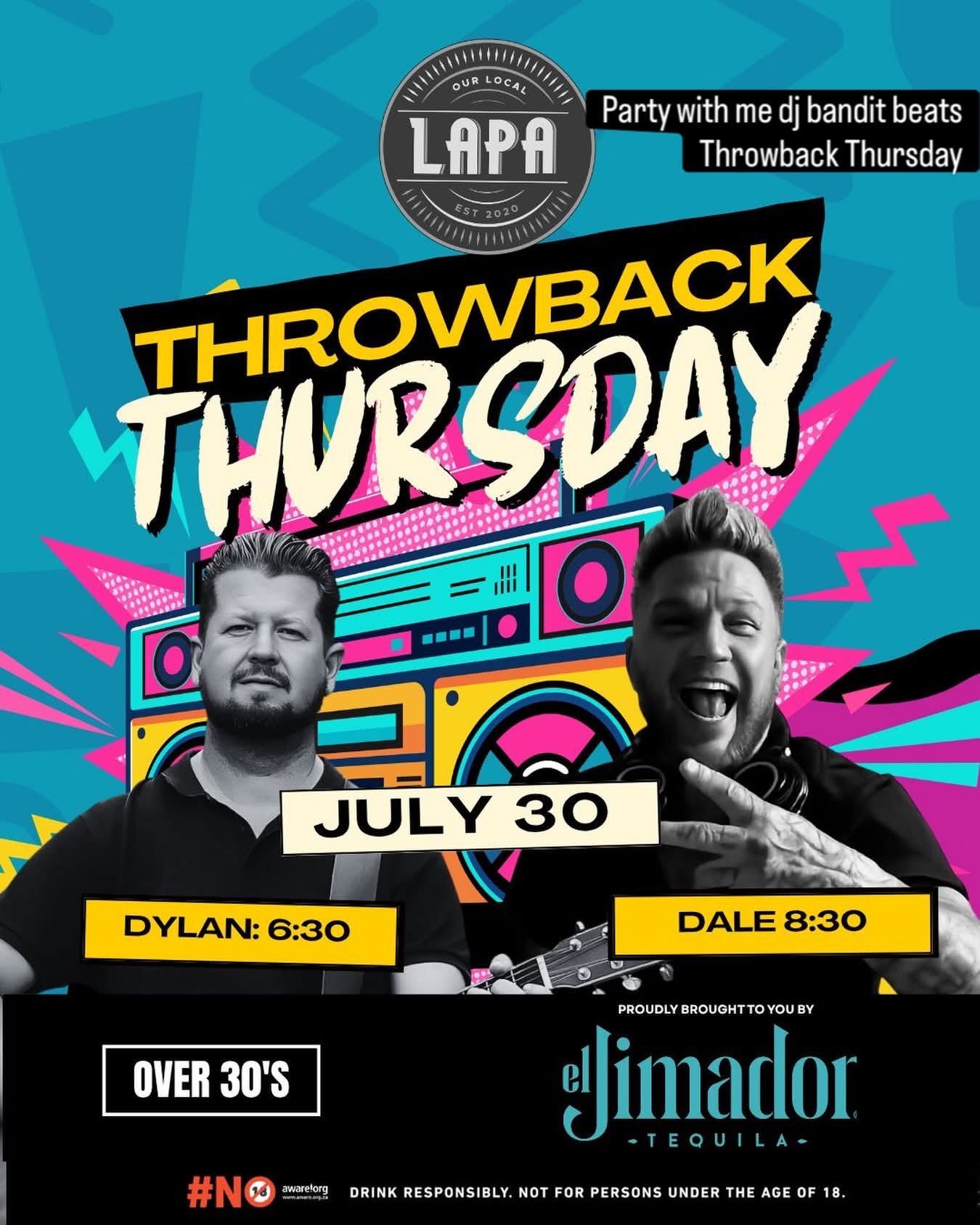 Dylan & DJ Bandit @ The Lapa 30 Jul