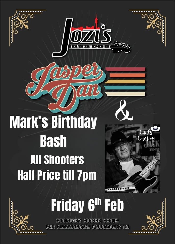 Mark's Birthday @ Jozi's Showbar 6 Feb