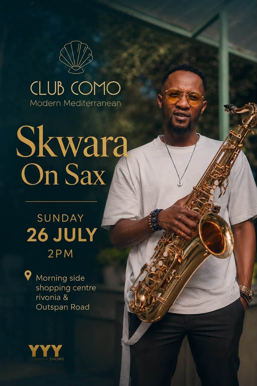 Skwara on Sax @ Club Como 26 Jul