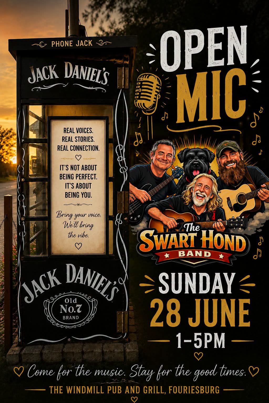 The Swart Hond Band @ The Windmill Pub and Grill 28 Jun