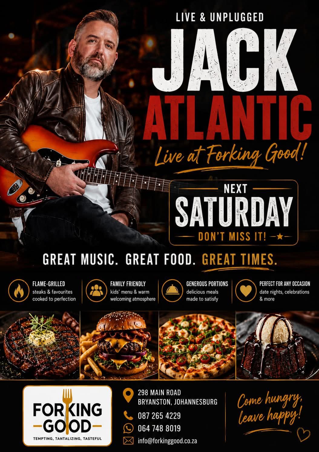 Jack Atlantic @ Forking Good, Bryanston 6 Jul