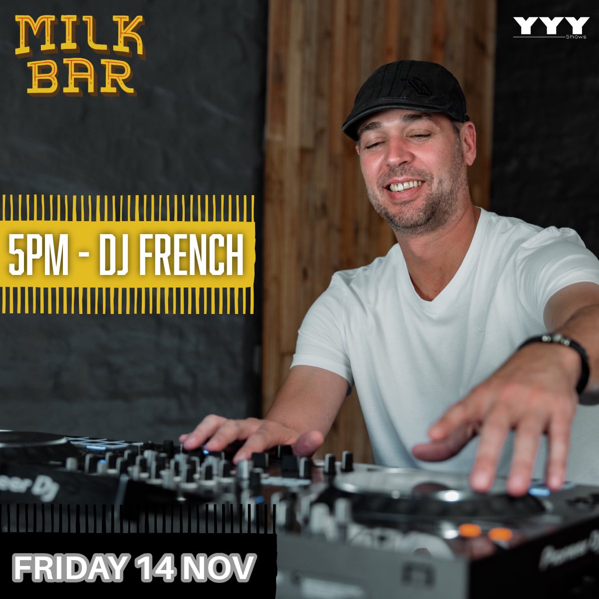 DJ French @ Milkbar 14 Nov - Image 1