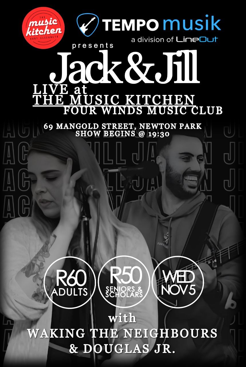 Jack 'n Jill @ The Music Kitchen 5 Nov