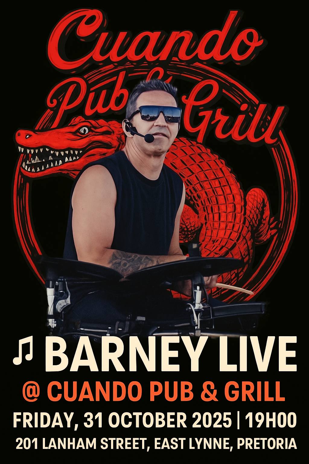 Barney @ Cuando Pub Pretoria - Image 1