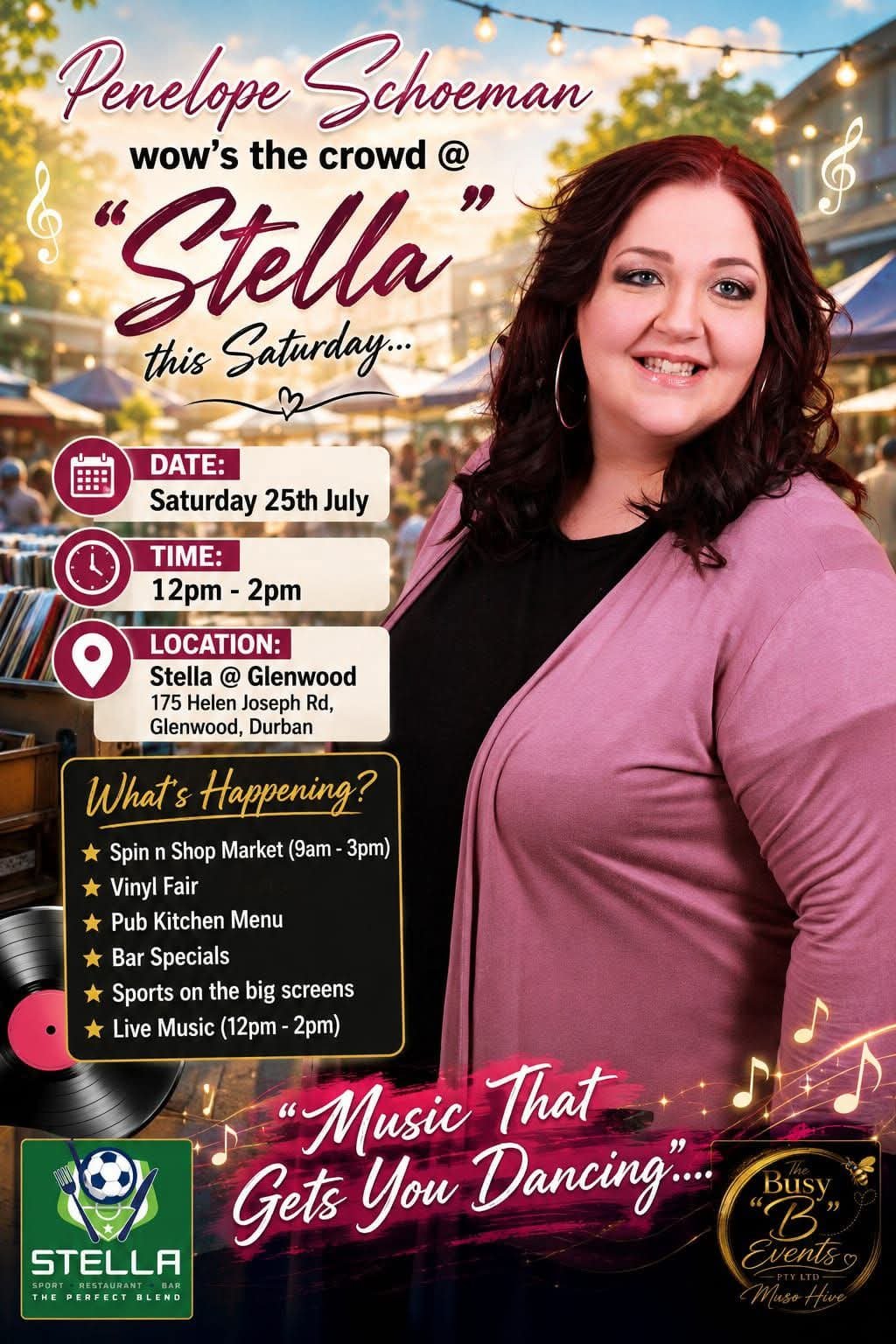 Penelope Schoeman @ Stella @ Glenwood 25 Jul