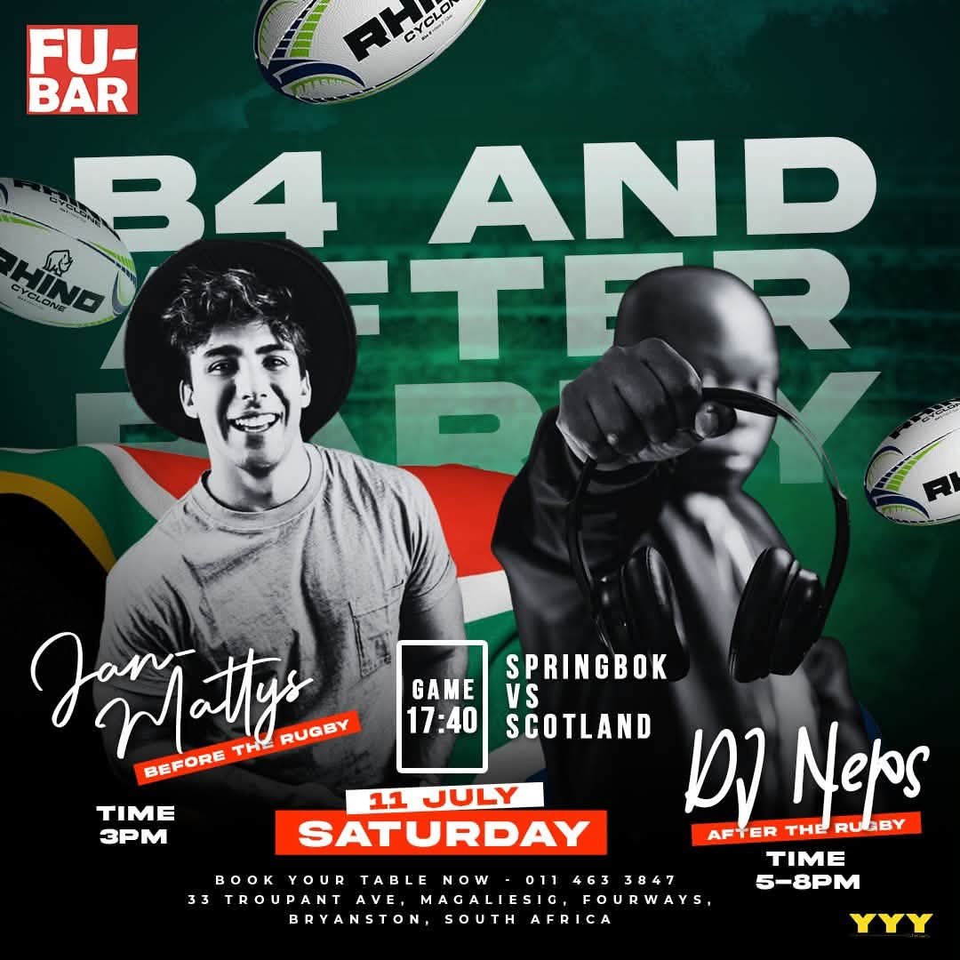 Jan Kathy's & DJ Neps @ Fu-Bar · Sandton 11 Jul