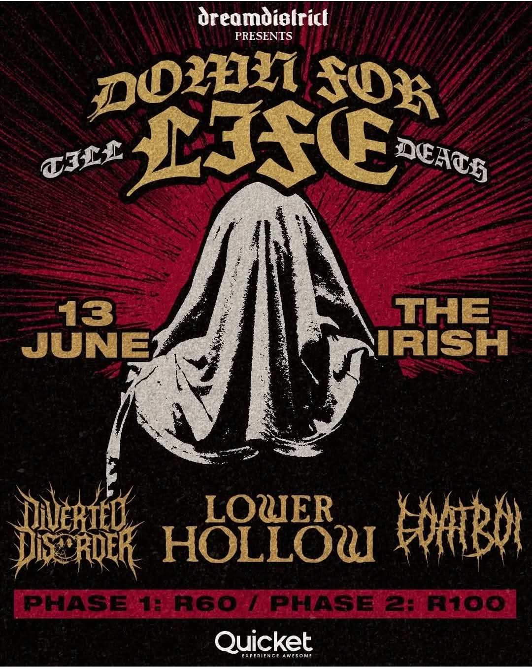 Down For Life @ The Irish