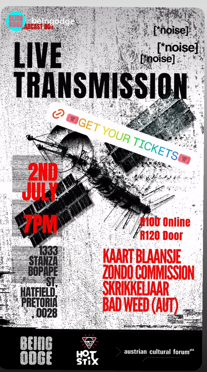 Kaart Blaansje, Zondo Commission, Skrikkeljaar, Bad Weed (AUT) @ Hotstix Music & Pool Bar 2 Jul