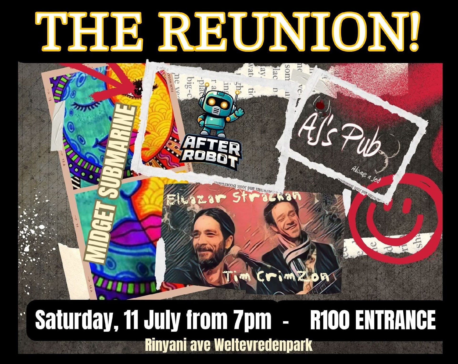 Midget Submarine @ AJ's Pub · Roodepoort 11 Jul