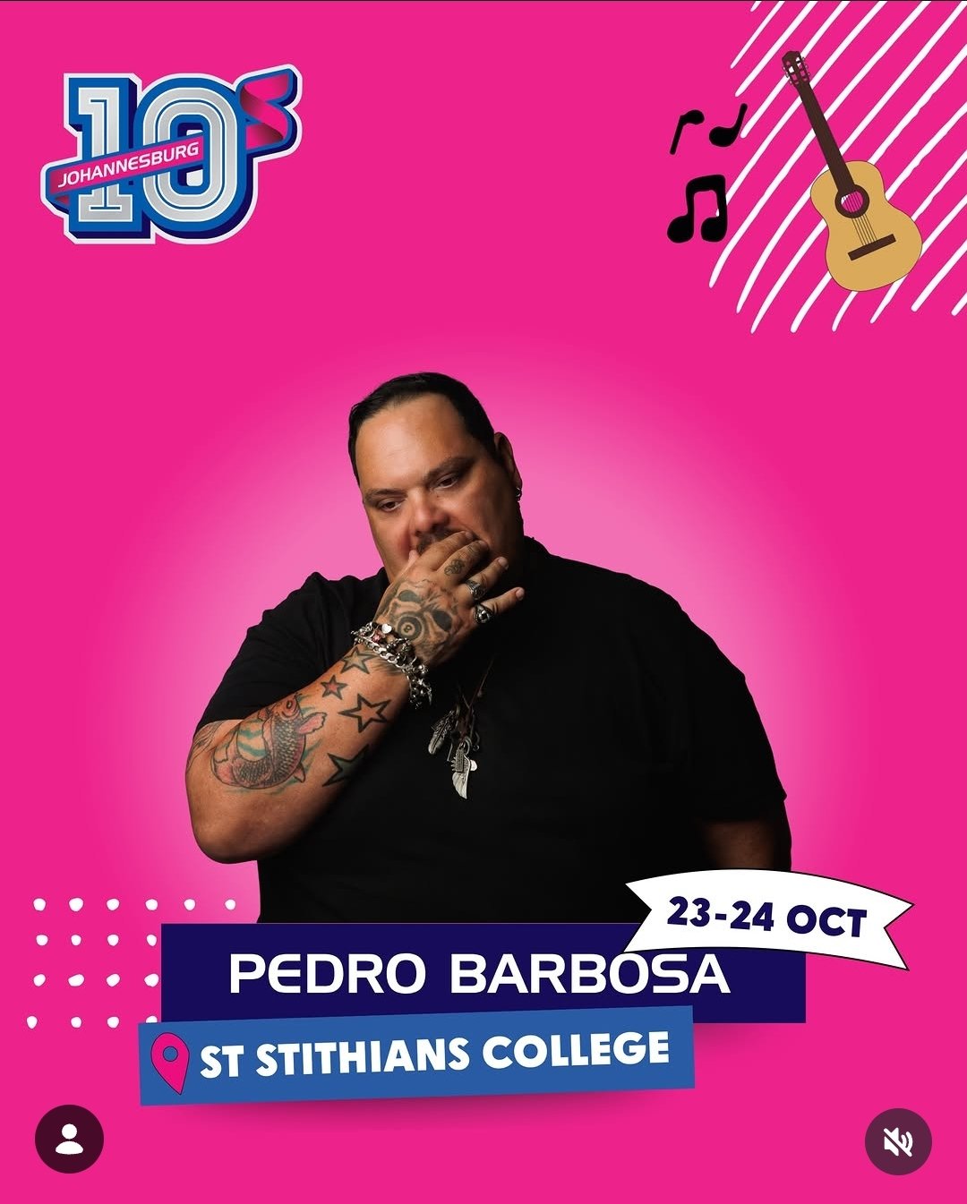 Pedro Barbosa @ St Stithians College 23 Oct