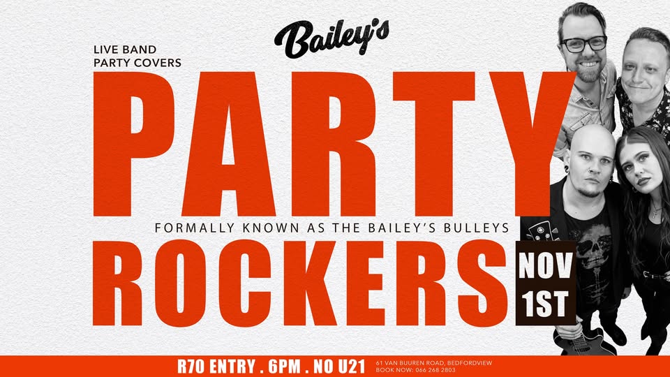 The Party Rockers @ Bailey's 1 Nov - Image 1