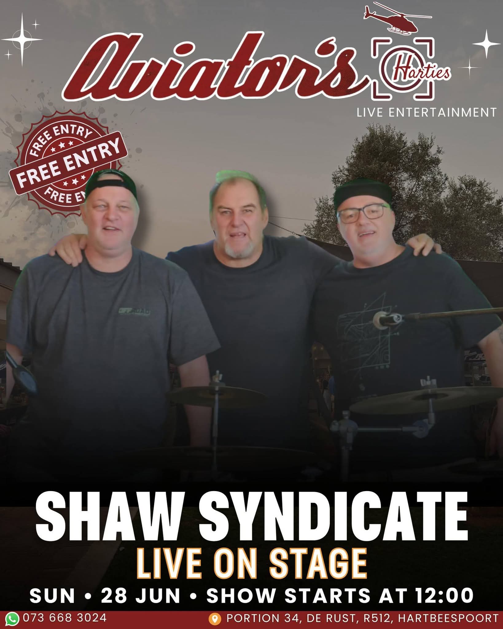Shaw Syndicate@ Aviator's - Image 1