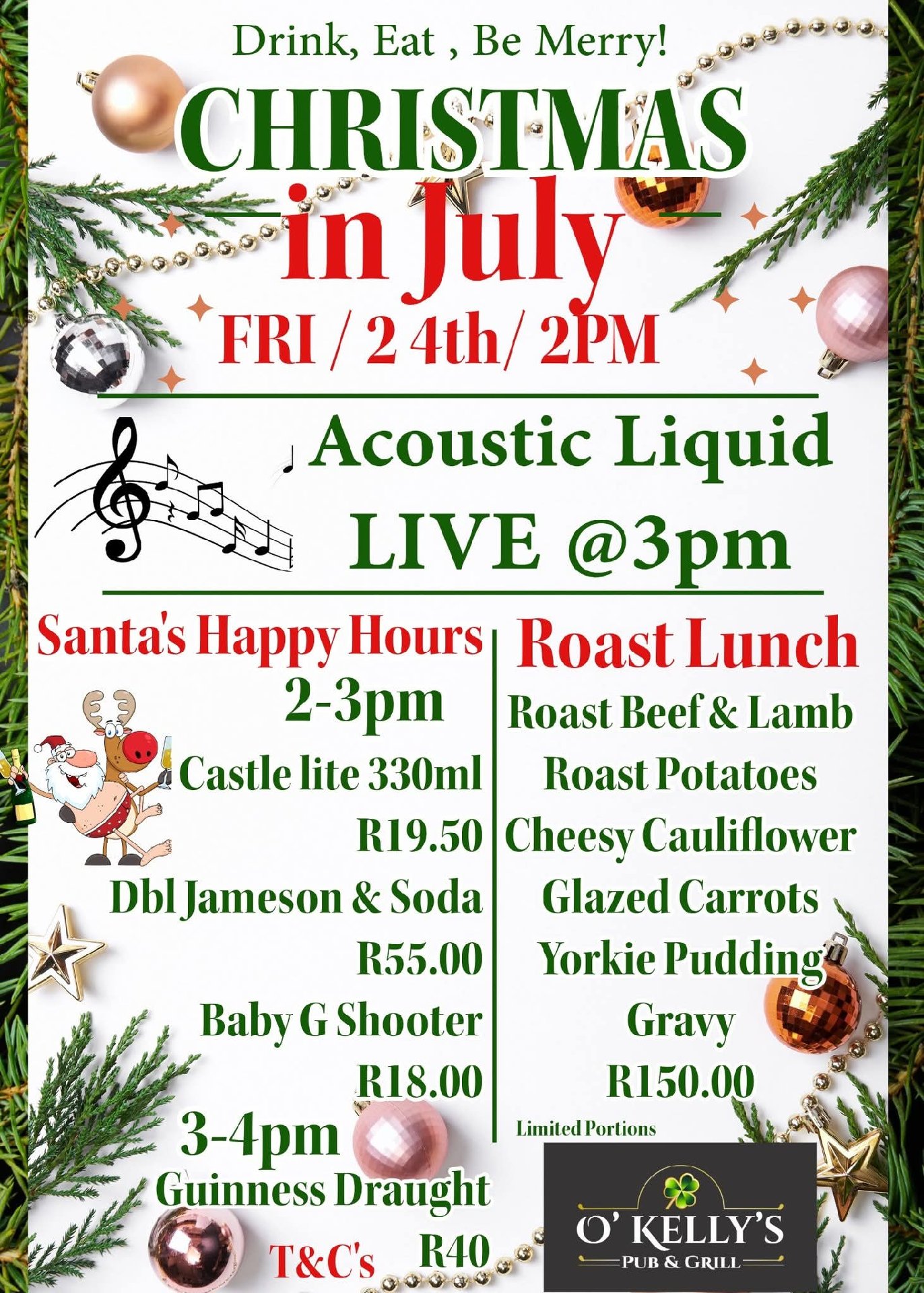 Acoustic Liquid @ O'Kelly's Pub and Grill 24 Jul