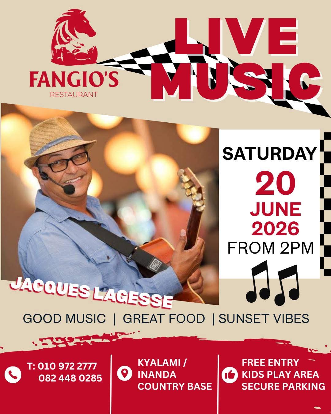 Jacques Lagesse @ Fangios 20 Jun
