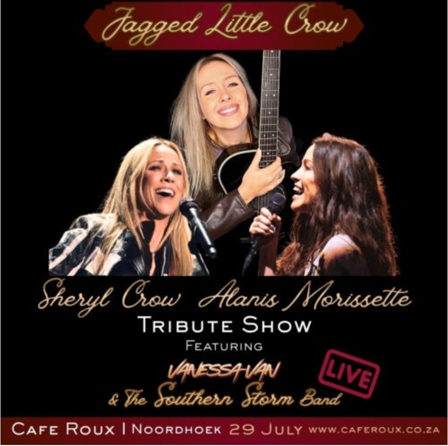Vanessa Van & The Southern Storm Band @ Roux Cafe, Noordhoek · Cape Town 29 Jul