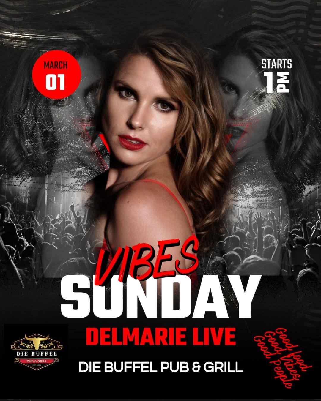 Delmarie @ Die Buffel 1 Mar 13h00