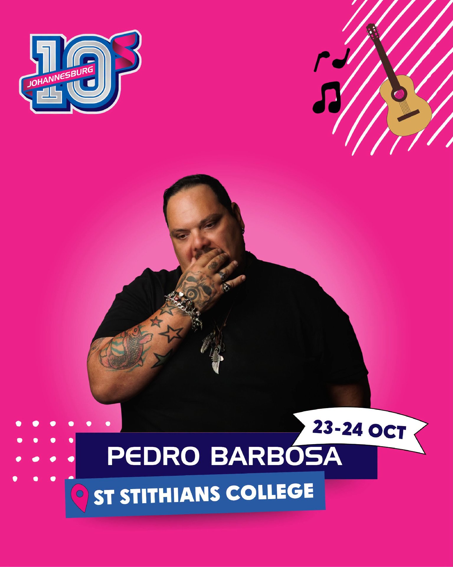 Pedro Barbosa @ St Stithians College 23 Oct