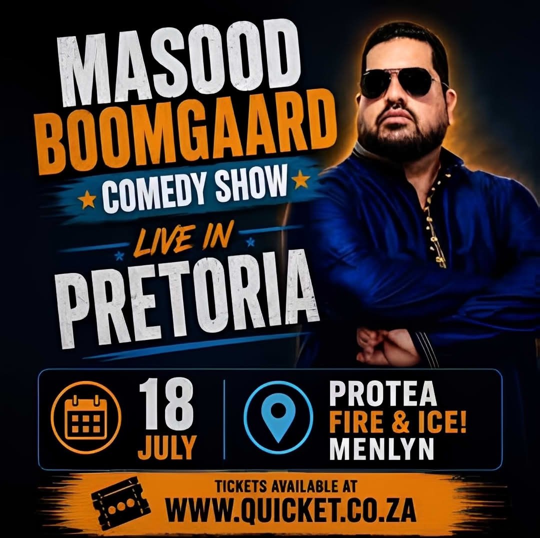 Masood Boomgaard @ Protea Hotel Fire & Ice! Pretoria Menlyn 18 Jul