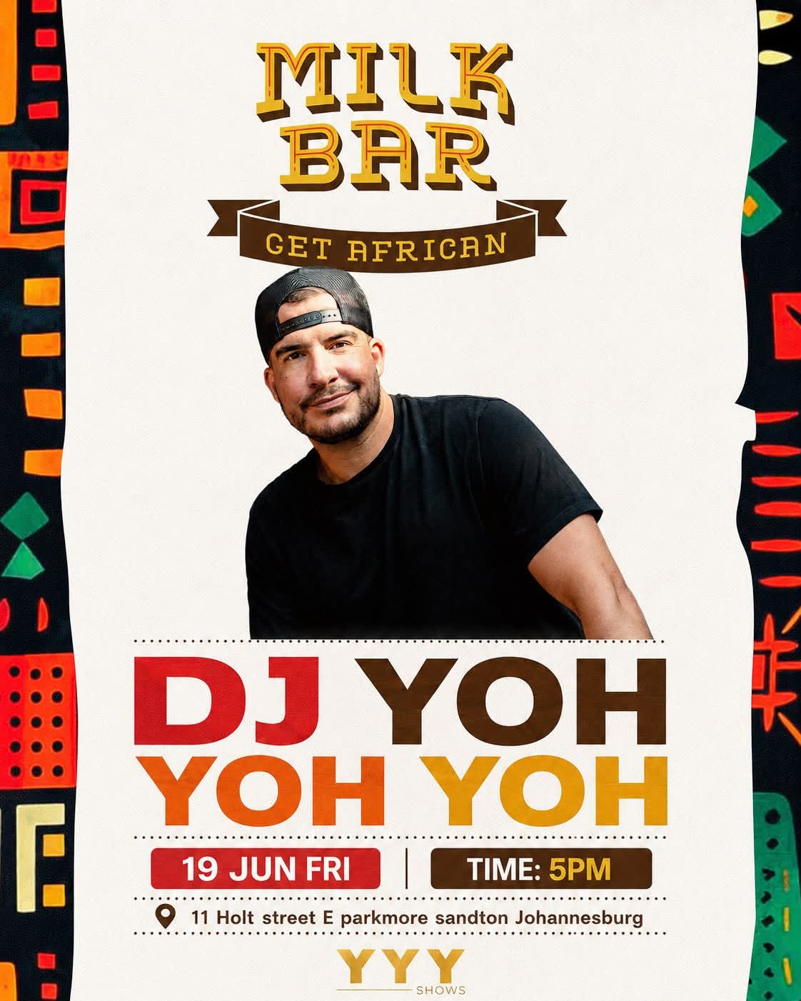 DJ Yoh Yoh Yoh @ Milk Bar, Parkmore 19 Jun