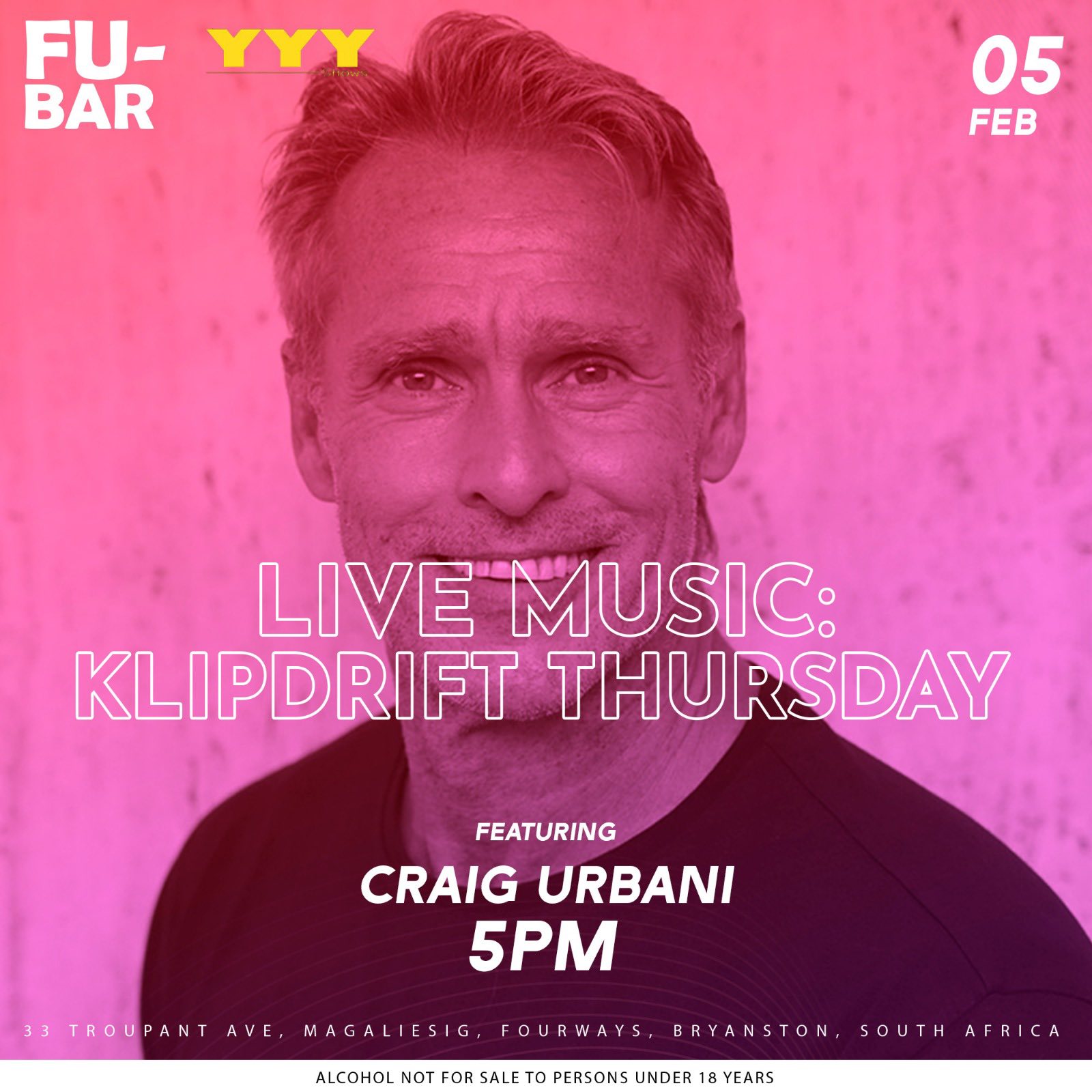 Craig Urbani @ Fu-Bar 5 Feb - Image 1