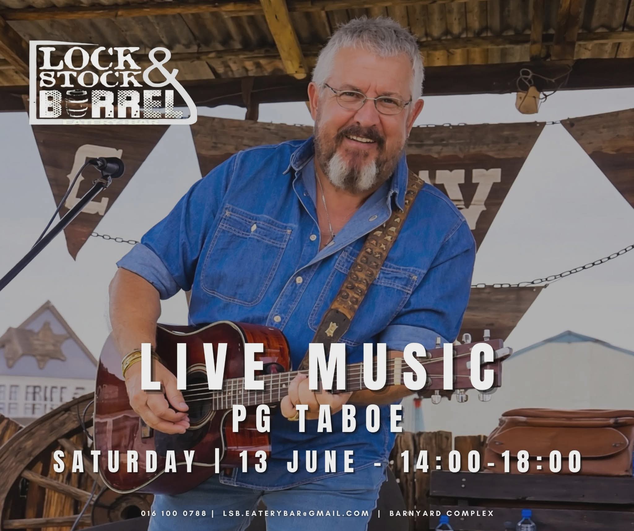 PG Taboe @ Lock Stock & Barrel Eatery Bar 13 Jun
