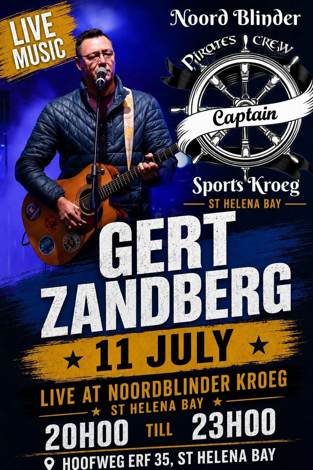 Gert Zandberg @ Noordblinder Kroeg 11 Jul
