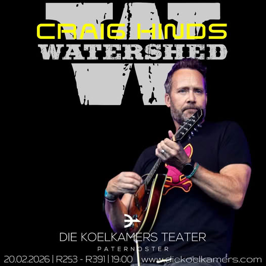 CRAIG HINDS (Watershed) – LIVE AT DIE KOELKAMERS 20 Feb - Image 1