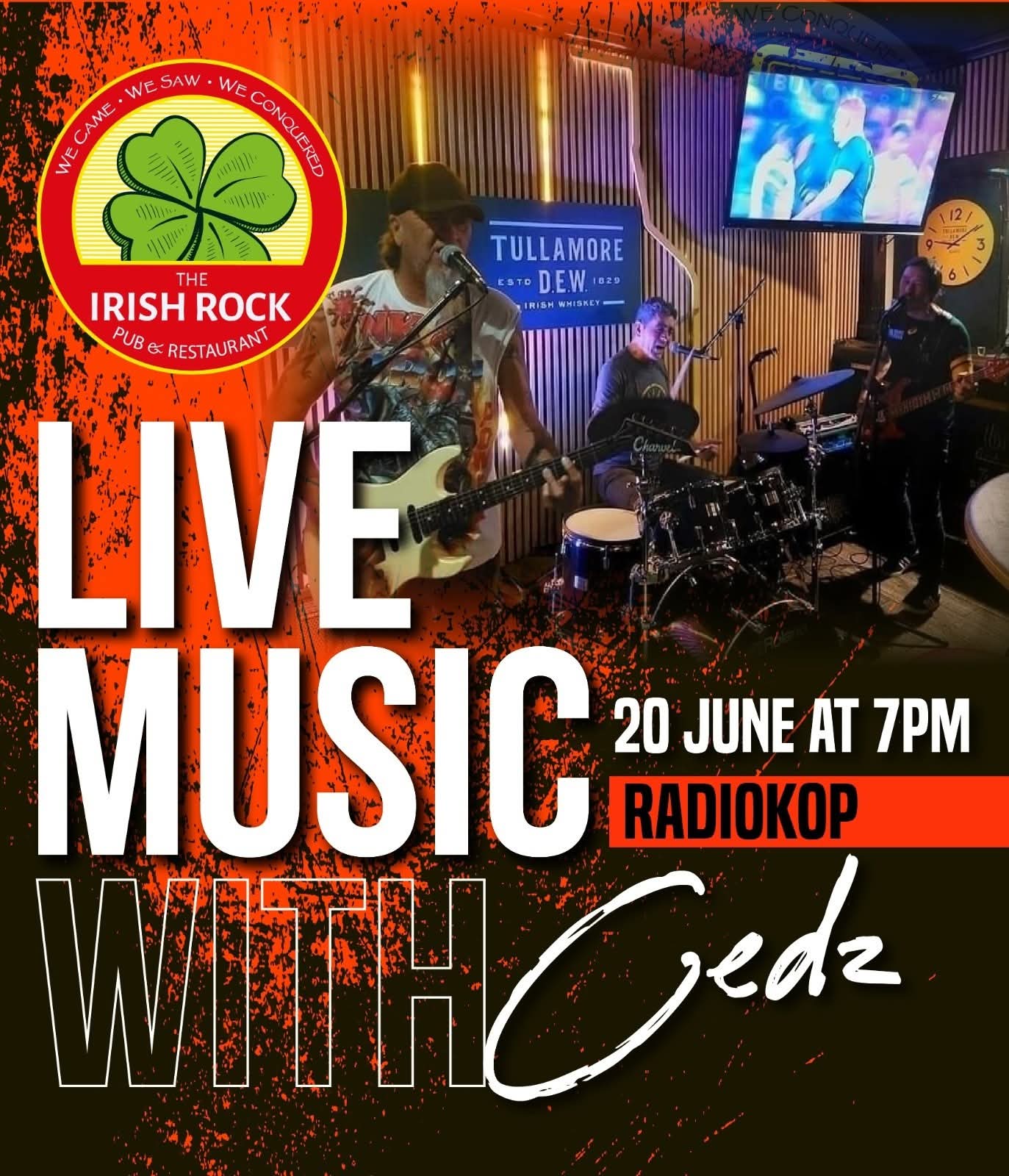 Cedz @ The Irish Rock Pub & Restaurant 20 Jun