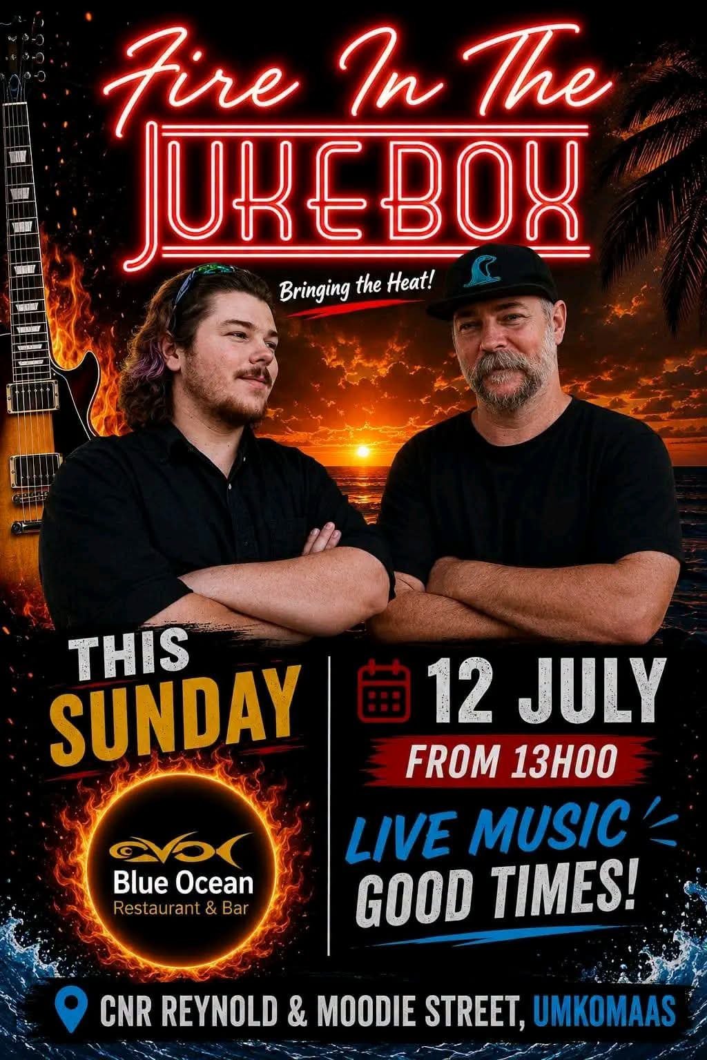 Fire In The Jukebox @ Blue Ocean 12 July