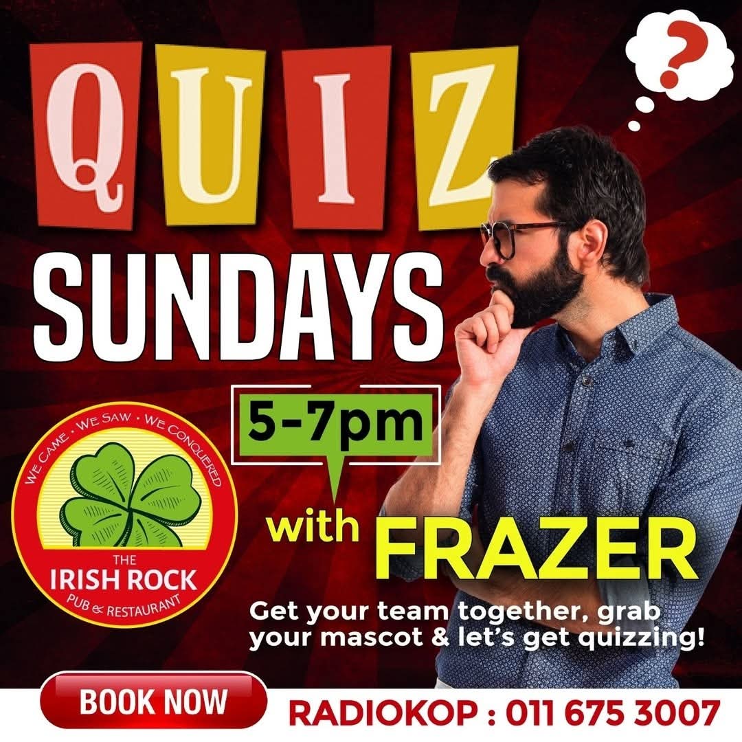 Frazer @ The Irish Rock Radiokop 21 June