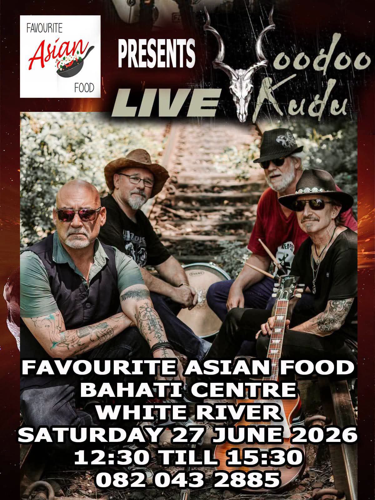 Voodoo Kudu @ Favourite Asian, Bahati Centre, White River 27 Jun
