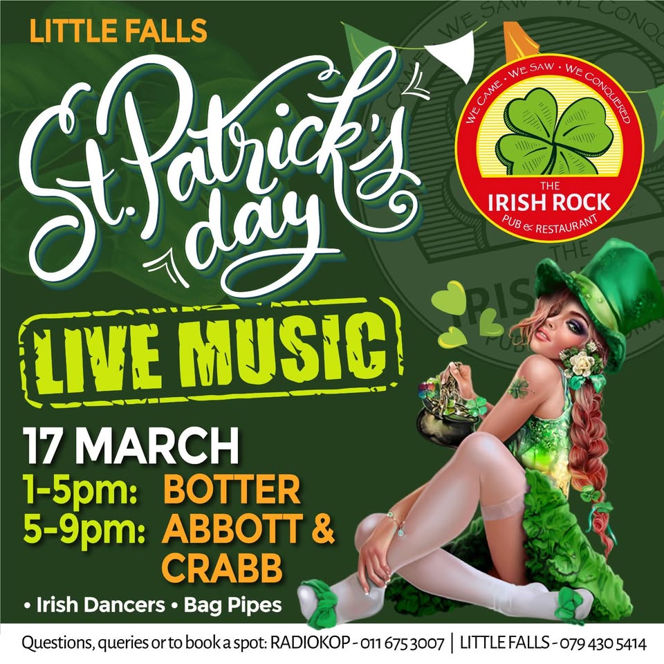 Live Music for St Paddy's Day @ The Irish Rock, Little Falls 17 Mar