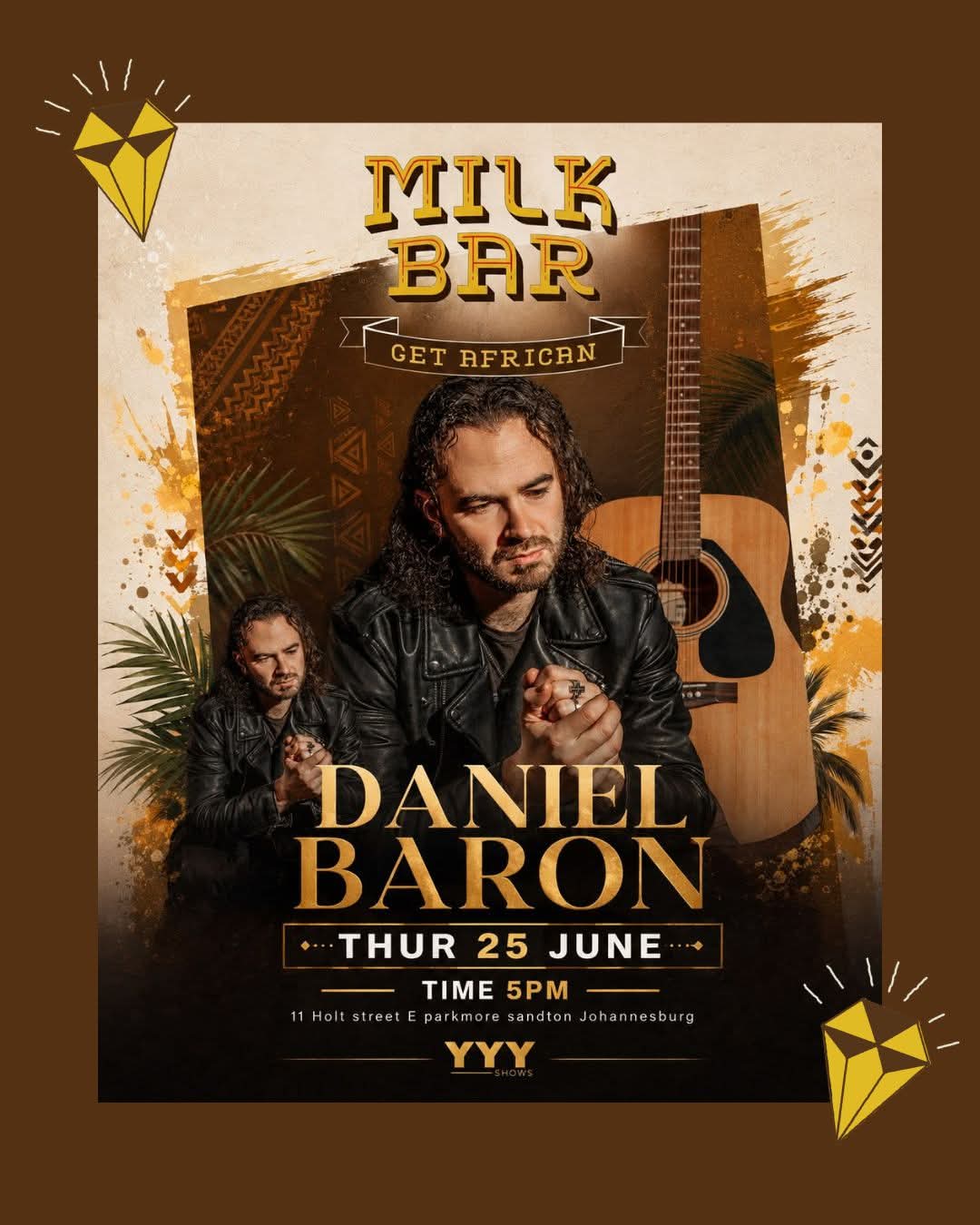 Daniel Baron @ Milk Bar, Parkmore 25 Jun