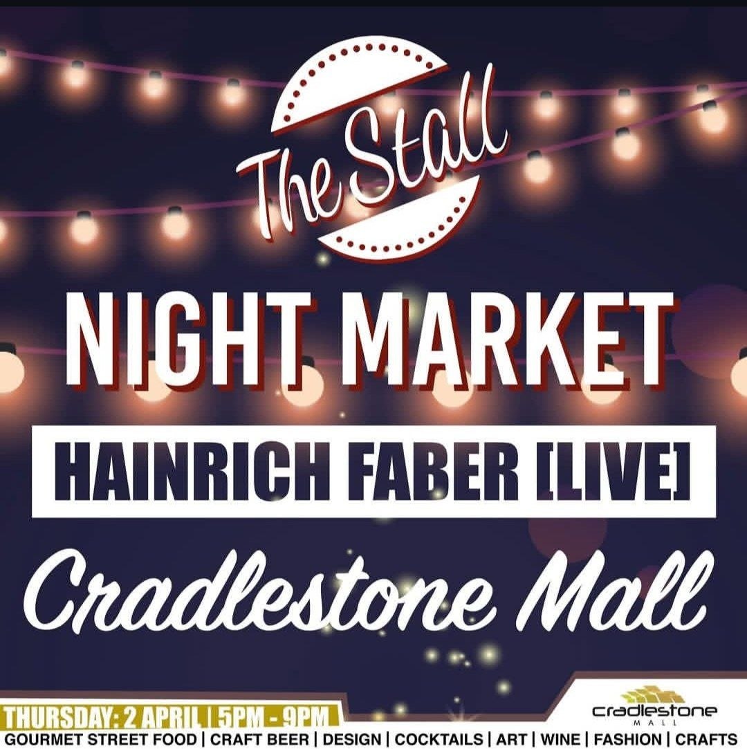Hainrich Faber @ Cradlestone Mall, 2 April 2026 17:00