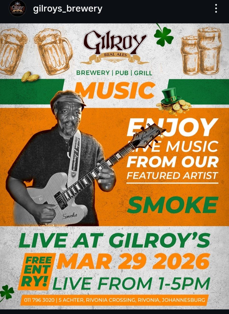 Smoke @ Gilroy'S Brewery (Pty) Ltd, 29 March 2026 13:00