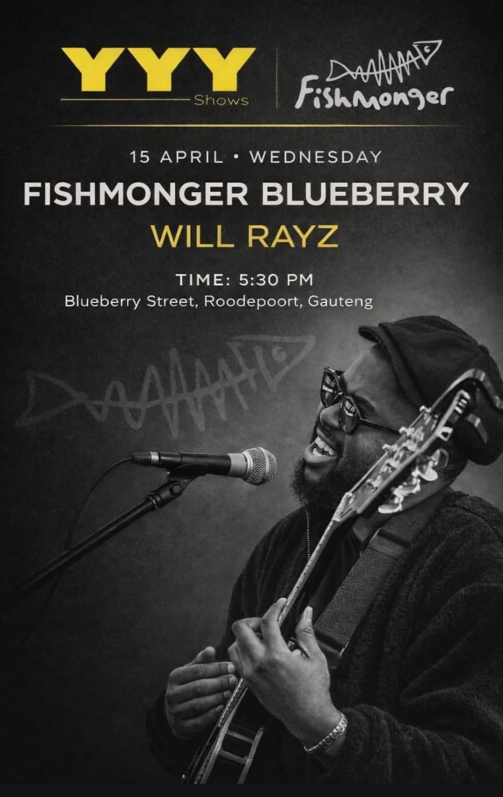 Will Rayz @ Fishmonger Blueberry Square, 15-04-2026 17:30 - Image 1