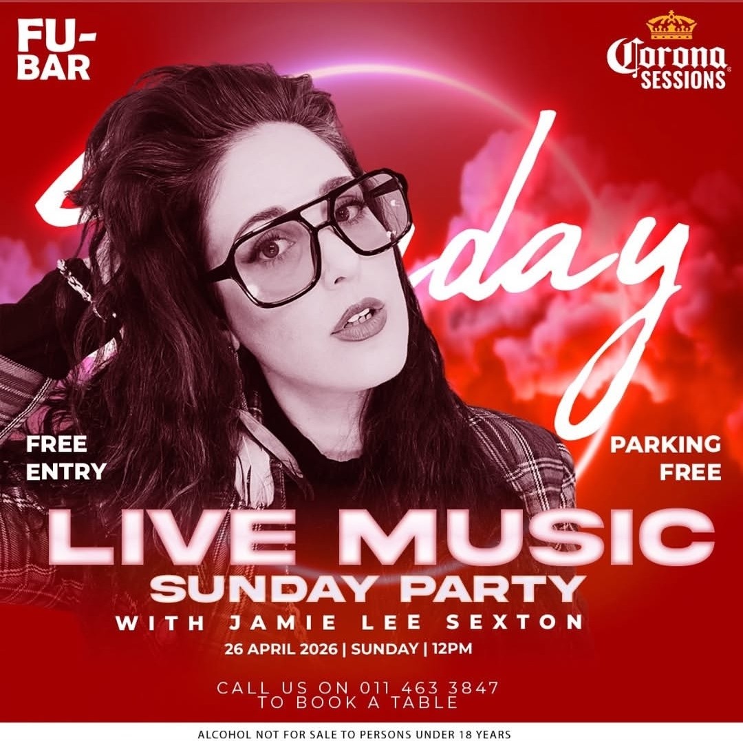Jamie Lee Sexton @ Fu-Bar, 26-04-2026 12:00